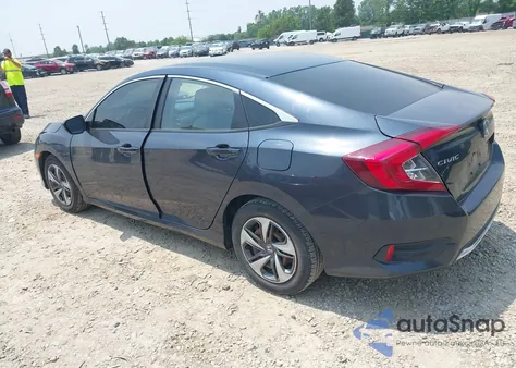 2019 Honda Civic Lx from USA, damaged, VIN 19XFC2F65KE023339